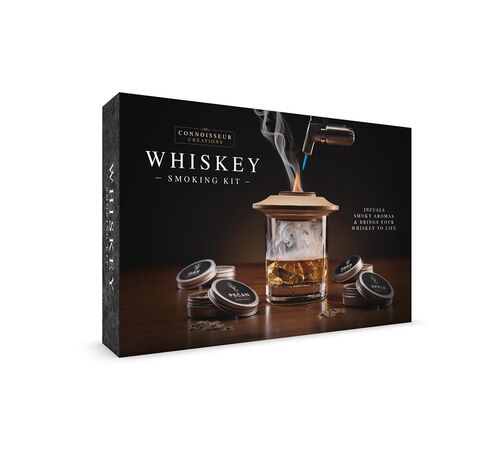 The Source Whiskey Smoking Kit – Σετ καπνίσματος ουίσκι με καπάκι & επαναγεμιζόμενο φλόγιστρο