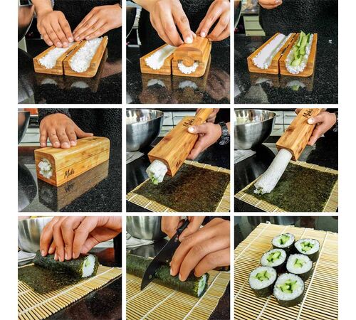 Maki Master – Σετ Παρασκευής Σούσι από Μπαμπού