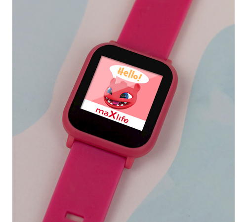 Παιδικό Smartwatch Maxlife MXSW-200 σε ροζ χρώμα