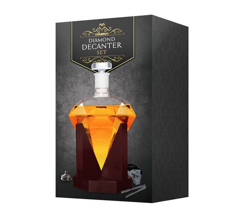 Diamond Decanter - Πολυτελής Καράφα με Διαχρονική Αίσθηση Κομψότητας