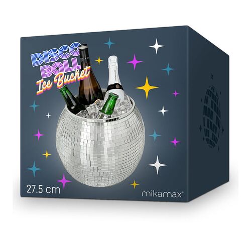 Disco Ball Ice Bucket Κουβάς Πάγου Ντισκομπάλα – Προσθέστε Λάμψη στα Πάρτι σας