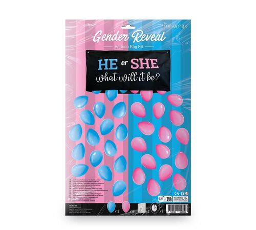 Gender Reveal Balloon Set - Σετ Μπαλονιών Gender Reveal - Δημιουργήστε Μοναδικές Στιγμές!
