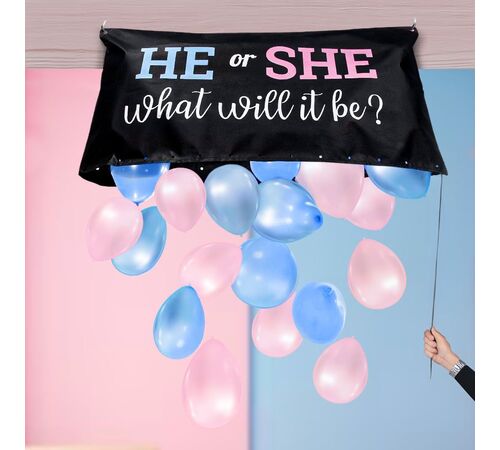 Gender Reveal Balloon Set - Σετ Μπαλονιών Gender Reveal - Δημιουργήστε Μοναδικές Στιγμές!