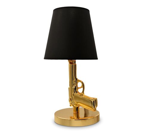 Golden Gun Lamp - Μοναδική Επιτραπέζια Λάμπα Beretta