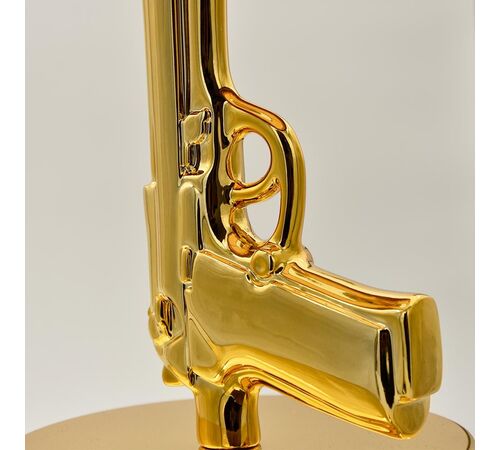 Golden Gun Lamp - Μοναδική Επιτραπέζια Λάμπα Beretta