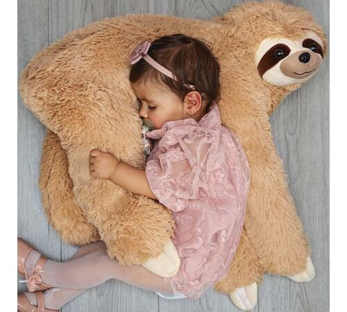 Lifesize Sloth Pillow – Μαξιλάρι βραδύπους σε πραγματικό μέγεθος 90 cm – Η Απόλυτη Άνεση με Στυλ!