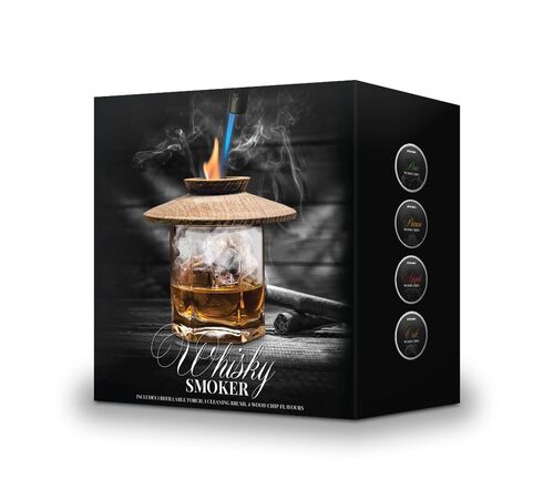 Whisky Smoker – Σετ Καπνίσματος Ουίσκι - Αναβαθμίστε την Εμπειρία του Ποτού σας