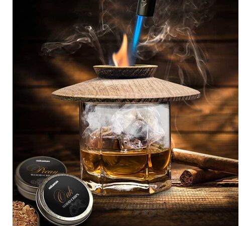 Whisky Smoker – Σετ Καπνίσματος Ουίσκι - Αναβαθμίστε την Εμπειρία του Ποτού σας