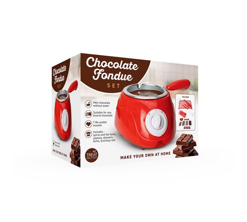 The Source – Chocolate Fondue Set – Σετ Σοκολατένιου Φοντύ για Επιτραπέζια Απόλαυση