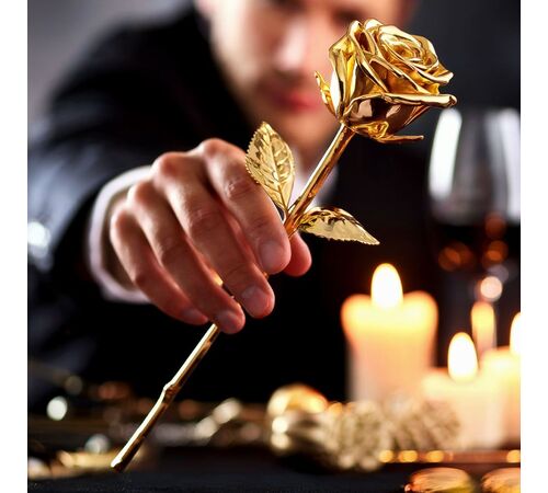 24K Golden Rose – Επιχρυσωμένο Τριαντάφυλλο 24 Καρατίων