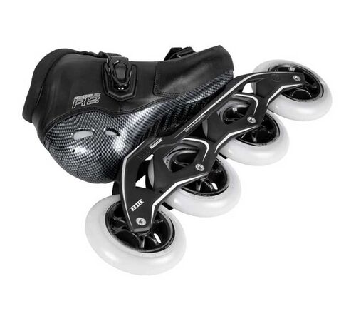 POWERSLIDE Marathon Racing Πατίνια R2 100 - Μαύρο Χρώμα (Μαύρο), Μέγεθος (45)