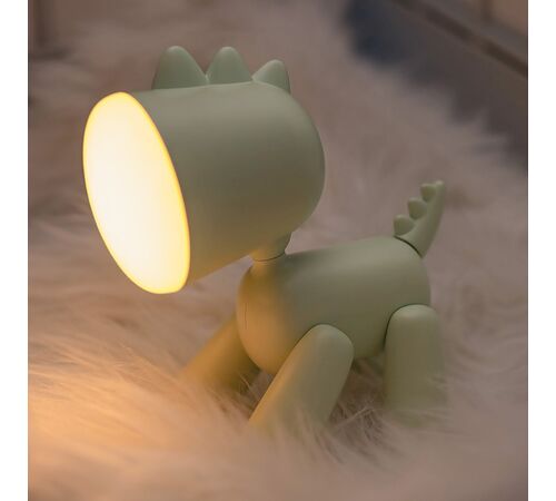 Forever Light - LED Night Lamp - Dinosaur FNL-08 - Φωτιστικό LED σε σχήμα Δεινοσαύρου με ενσωματωμένο διακόπτη στην ουρά του