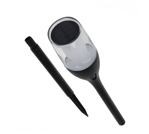 Forever Light Solar torch LED lamp SUNARI FLS-230 black - Φωτιστικό LED Εξωτερικού Χώρου σε Μαύρο χρώμα