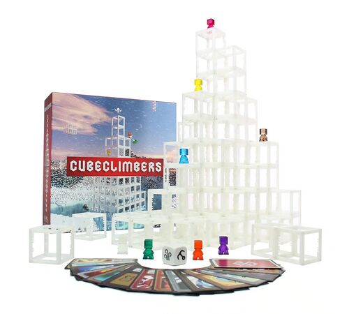 CubeClimbers by DesignNest – Επιτραπέζιο Παιχνίδι Δράσης & Στρατηγικής για 2 έως 4 παίκτες (DH0244/CUBCLI)κατασ