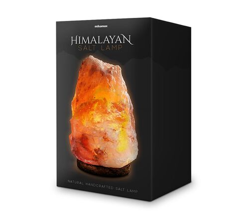 Himalayan Salt Lamp – Φυσικό Φωτιστικό από Αλάτι Ιμαλαΐων με Ρυθμιζόμενο Φως