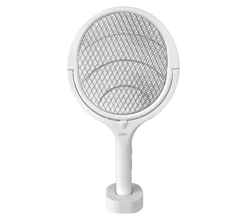Electric Mosquito Swatter – 3 σε 1 Ηλεκτρική Ρακέτα Κουνουπιών με Λειτουργία Παγίδας και Βάση Φόρτισης