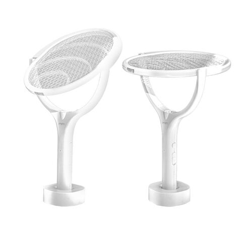 Electric Mosquito Swatter – 3 σε 1 Ηλεκτρική Ρακέτα Κουνουπιών με Λειτουργία Παγίδας και Βάση Φόρτισης