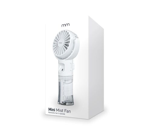 Mini Mist Fan – Φορητός Ανεμιστήρας με Λειτουργία Ψεκασμού Ομίχλης