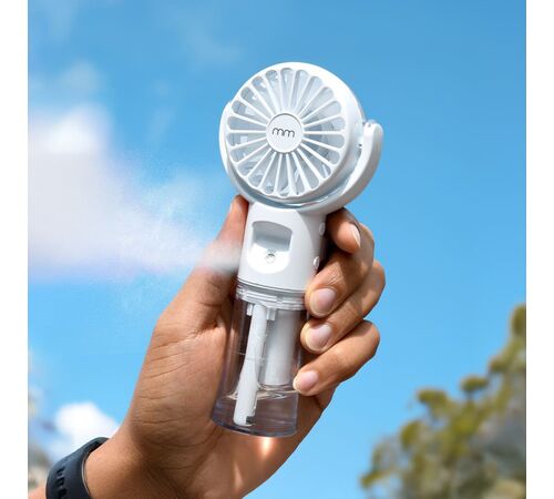 Mini Mist Fan – Φορητός Ανεμιστήρας με Λειτουργία Ψεκασμού Ομίχλης