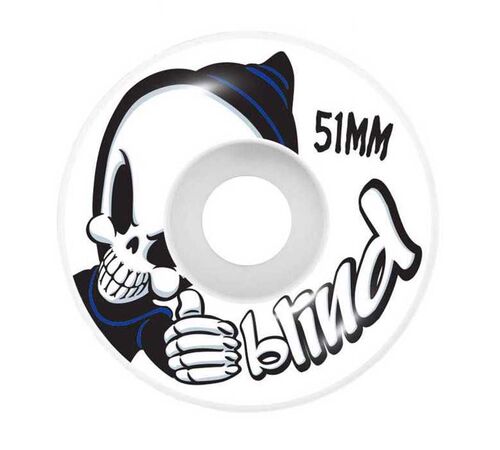 BLIND  Reaper Yth FP Soft Wheels Complete Skateboard Checkered7.375'' - Teal