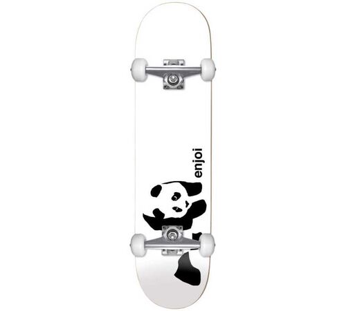 ENJOI Panda YTH SFT Top Resin Complete Skateboard 6.75'' - Λευκό