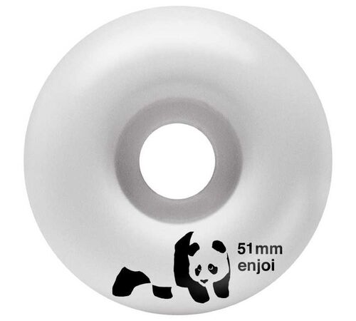 ENJOI Panda YTH SFT Top Resin Complete Skateboard 6.75'' - Λευκό