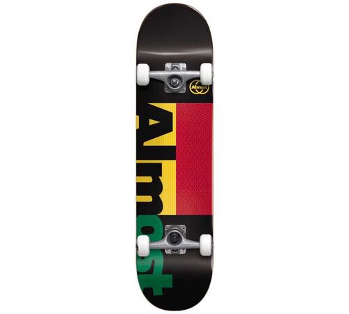 ALMOST Ivy League Premium Complete Skateboard 7.375'' - Μαύρο