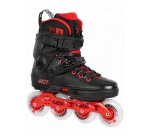 POWERSLIDE Next Black Red 80 Urban Πατίνια - Μαύρο/Κόκκινο Χρώμα (Μαύρο-Κόκκινο), Μέγεθος (38-39)
