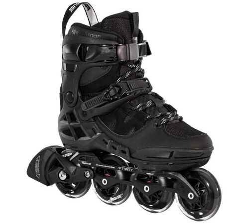 POWERSLIDE Argon Black 80 Πατίνια - Μαύρο Χρώμα (Μαύρο), Μέγεθος (45)