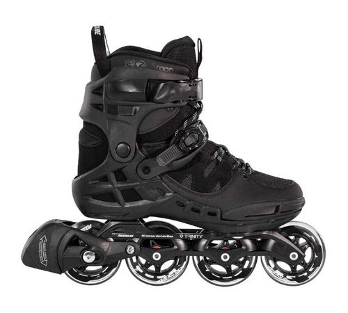 POWERSLIDE Argon Black 80 Πατίνια - Μαύρο Χρώμα (Μαύρο), Μέγεθος (41)