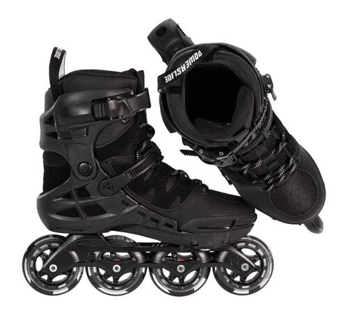 POWERSLIDE Argon Black 80 Πατίνια - Μαύρο Χρώμα (Μαύρο), Μέγεθος (45)