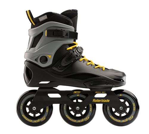 ROLLERBLADE RB 110 Πατίνια - Black/Saffron Yellow Χρώμα (Μαύρο-Κίτρινο), Μέγεθος (44.5)