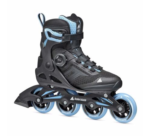 ROLLERBLADE Macroblade 84 BOA W Πατίνια - Black/Powder Blue Χρώμα (Μαύρο), Μέγεθος (39)
