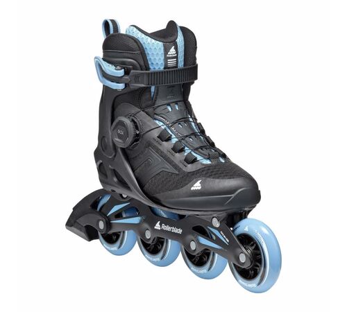 ROLLERBLADE Macroblade 84 BOA W Πατίνια - Black/Powder Blue Χρώμα (Μαύρο), Μέγεθος (42)