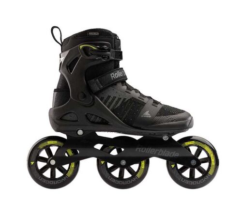 ROLLERBLADE Macroblade 110 3WD Πατίνια - Black/Lime Χρώμα (Μαύρο), Μέγεθος (44)