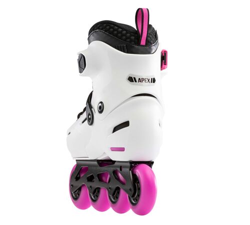ROLLERBLADE Apex G Παιδικά Ρυθμιζόμενα Πατίνια - Λευκό/Ροζ Χρώμα (Λευκό-Ροζ), Μέγεθος (29-32)