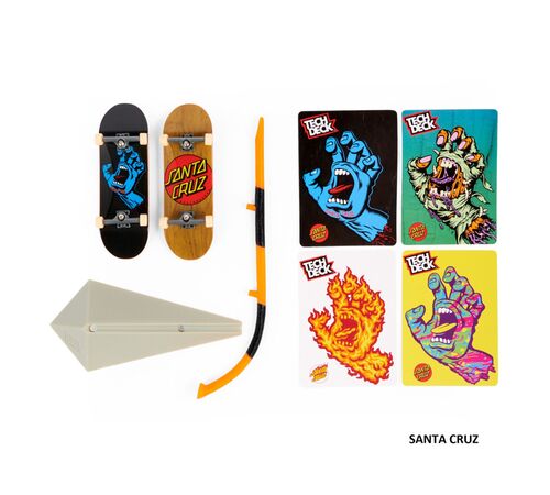 Tech Deck pack V 2 fingerboards - σανιδάκια δαχτύλου και ράμπα