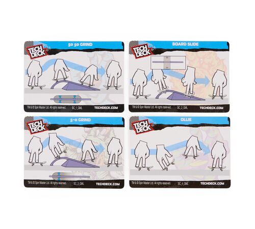 Tech Deck pack V 2 fingerboards - σανιδάκια δαχτύλου και ράμπα