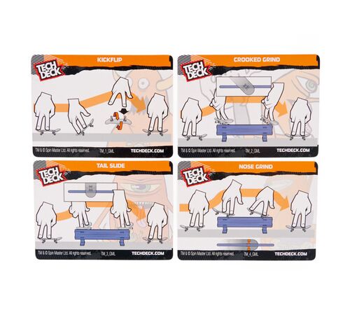 Tech Deck pack V 2 fingerboards - σανιδάκια δαχτύλου και ράμπα