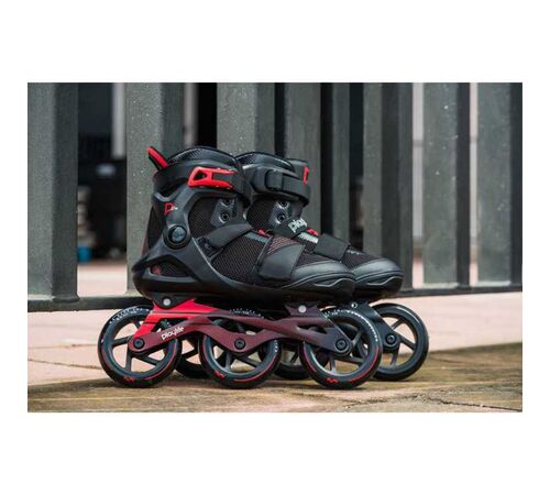PLAYLIFE GT Black 110 Πατίνια - Μαύρο Χρώμα (Μαύρο), Μέγεθος (47)
