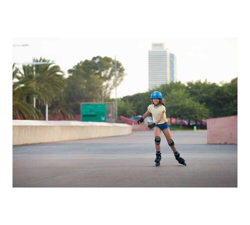 PLAYLIFE Joker Blue Sky Combo Αυξομειούμενα Πατίνια Χρώμα (Μαύρο-Μπλε), Μέγεθος (28-31)