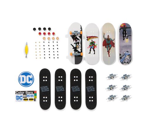 Tech Deck Fingerboard - Σανιδάκι δαχτύλου 4 τεμαχίων