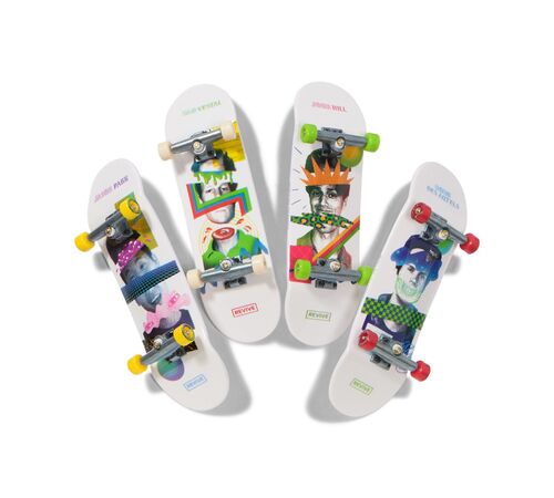 Tech Deck Fingerboard - Σανιδάκι δαχτύλου 4 τεμαχίων
