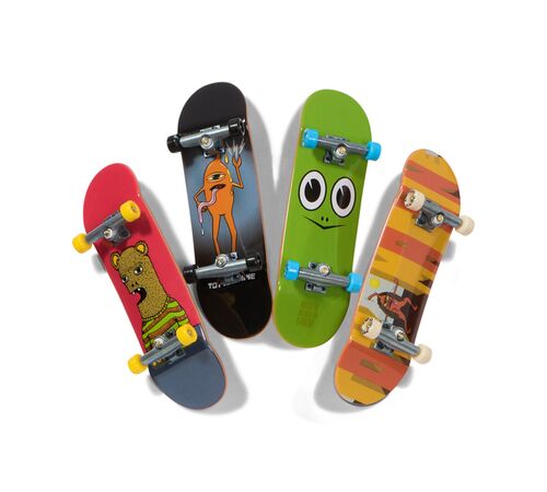 Tech Deck Fingerboard - Σανιδάκι δαχτύλου 4 τεμαχίων