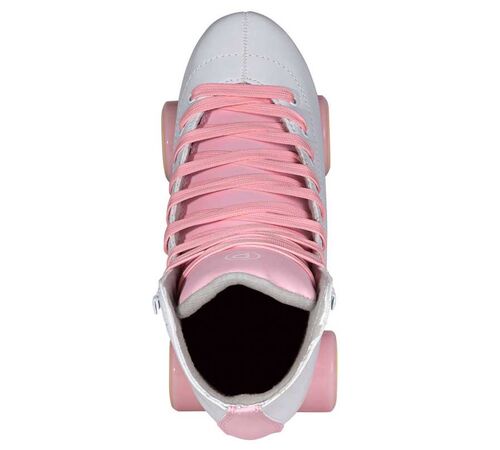 PLAYLIFE Classic Pale Rose Αυξομειούμενα Roller Skates Χρώμα (Λευκό-Ροζ), Μέγεθος (39-42)