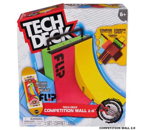 Tech Deck  X-Connect  Park Creator - 1 Μινιατούρα Τροχοσανίδα και 1 Ράμπα