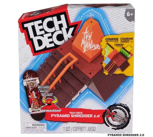 Tech Deck  X-Connect  Park Creator - 1 Μινιατούρα Τροχοσανίδα και 1 Ράμπα