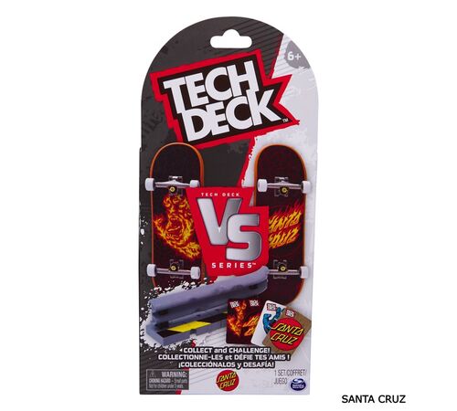 Tech Deck (VS) Versus Series Sk8shop, 2 Μινιατούρες Τροχοσανίδες - 1 Εμπόδιο/Ράμπα