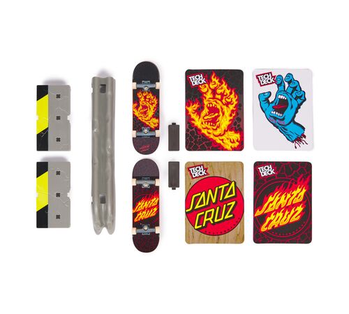 Tech Deck (VS) Versus Series Sk8shop, 2 Μινιατούρες Τροχοσανίδες - 1 Εμπόδιο/Ράμπα