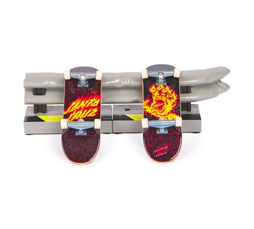 Tech Deck (VS) Versus Series Sk8shop, 2 Μινιατούρες Τροχοσανίδες - 1 Εμπόδιο/Ράμπα